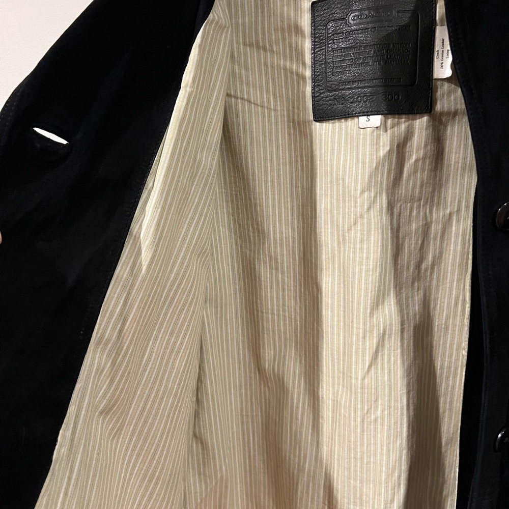 Coach Suede Jacket - Picture 4 of 6